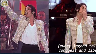 4K-Michael Jackson-history song/with lyrics/live munich history world tour 1997