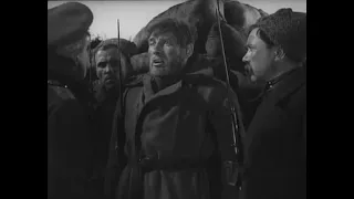 Человек с ружьём, 1938. Капитан Русской Армии и сцена вызова духов.