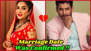 Sidharth Shukla and Shehnaaz Gill Marriage Was Confirmed ?