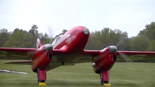 De Havilland DH88 Comet Racer at Old Warden