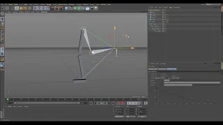 How to rig a leg Quick Tutorial in Cinema 4D