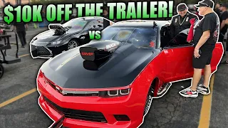 $10k GRUDGE Race vs Justin Swanstrom Off the Trailerand Double or Nothin Rematch!