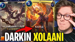 The ULTIMATE Stat Buff Deck with Xolaani, Kayle & Faes! - Legends of Runeterra