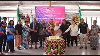 Fiji Deputy Prime Minister Hon. Kamikamica officiates World MSME & Cooperative Day in Ba Town