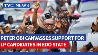 WATCH: Peter Obi Canvasses Support For LP Candidates In Edo State