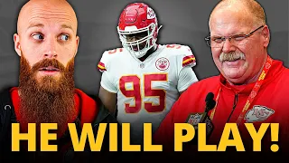 Why Chris Jones is BLUFFING about long-term holdout! Starters PLAYING, Buechele vs Gabbert and more