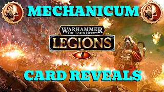 Dropsite Massacre Expansion - Mechanicum Card Reveals || The Horus Heresy: Legions