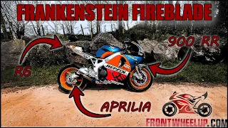 FRANKENSTEIN FIREBLADE! Custom CBR 900 RR | Aprilia | R6 | FrontWheelUp.com