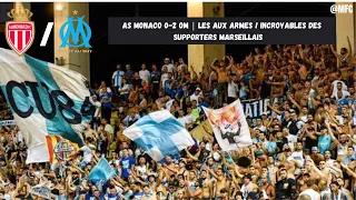 As Monaco 0-2 OM | Quand les supporters Marseillais enflamment Louis II | Aux armes... 🥵