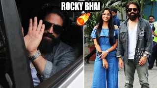 Yash and Srinidhi Shetty Latest Visuals For KGF 2 Promotion In Mumbai | KGF 2 | Always Filmy