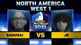 Samurai (Akuma) vs. JB (Rashid) - Top 16 - Capcom Pro Tour 2021 North America/Canada West 1