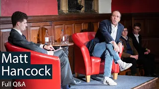 Matt Hancock grilled by Oxford Students | Oxford Union