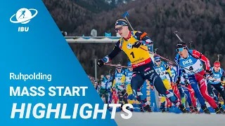 World Cup 22/23 Ruhpolding: Men Mass Start Highlights