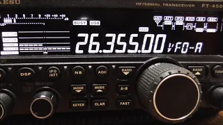 26mhz ~ The REAL Spirit of FreeBand Radio ~ Chris 26SD141 Supports a HERO ~ RESPECT