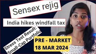" Sensex ReJig !! " Nifty & Bank Nifty, Pre Market Report, Analysis 18 Mar 2024 Range & Prediction