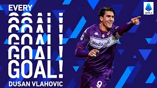 All of Dusan Vlahovic’s goals in the first half of the season | Every Goal | Serie A 2021/22