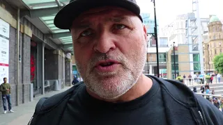 "Without the fans were nobody" - John Fury post Tyson Fury/Sefer Seferi weigh in