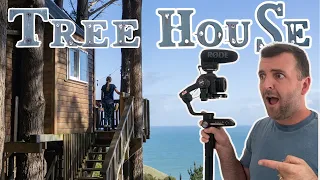 Learning How to Vlog I Our Tiny Home Tree House Getaway in Raglan New Zealand