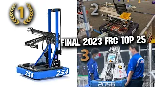 Final FRC Top 25 | Charged Up