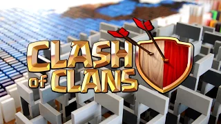 CLASH OF CLANS in 100,000 DOMINOES