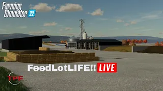 FS 22 LIVE!!!! Spring Creek Map | MP Server | Feedlot LIFE!!!