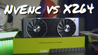 Nvidia's RTX NvEnc is beyond impressive... (GPU encoding explanation, x264 Medium Comparison)