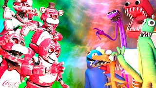 [SFM FNaF] Rainbow Friends & Boxy Boo vs Coca Cola Animatronics