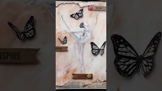 Mixed Media Ballet Art