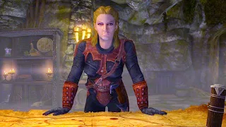 Astrid's reaction on siege of Solitude before Bound Until Death quest. Skyrim Anniversary Edition