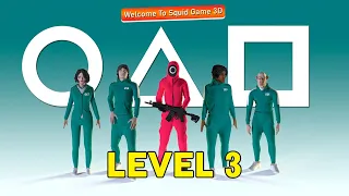 Squid Game 3D - Gameplay Walkthrough Level 3