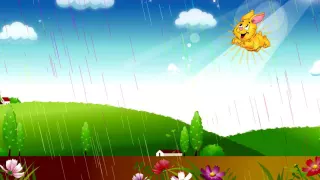 Футаж Цветной дождь