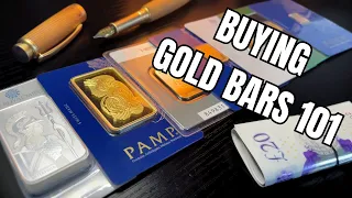 Buying Gold Bars - Everything you must know.