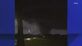 Extensive damage reported after tornado rips through New Orleans area