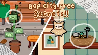 🌈🐣 bop city free secrets in toca life world 🌻🖱(toca boca) *✧･ﾟ