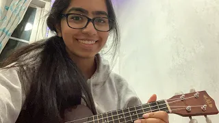 Kabhi Jo Baadal Barse Ukulele Cover |Nikita Agarwal|