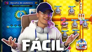 ¡¡HUMILLANDO A TODOS EN EL DESAFIO DE AUMENTO!! Clash Royale - YoSoyRick