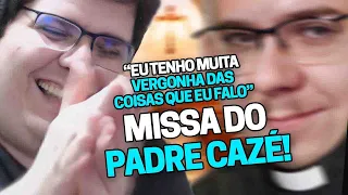 CASIMIRO REAGE: MISSA DO PADRE CAZÉ! CATEQUISTA TIRANDO AS DÚVIDAS | Cortes do Casimito