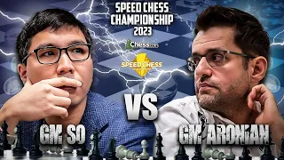 Ang pinaka MABANGIS na naging laban sa match! | GM So vs GM Aronian SpeedChess 2023