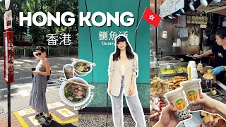 HONG KONG vlog 🇭🇰 BEST food places! tried HK’s LAST boat noodle, shopping at sneakers street 👟