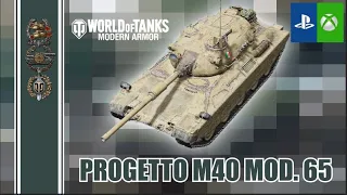 Progetto M40 mod. 65 / World of Tanks Modern Armor / PlayStation 5 / WoT Console 1080p60 HDR