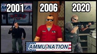 AMMU-NATION LOGIC in GTA Games (2001-2020)