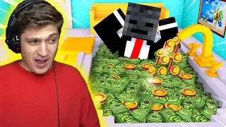 24 STUNDEN als MINECRAFT MILLIARDÄR! 😨