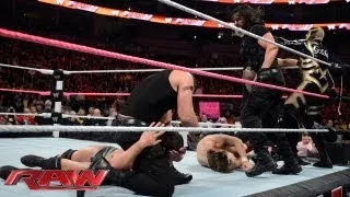 Daniel Bryan, Goldust and Cody Rhodes vs. The Shield: Raw, Oct. 7, 2013