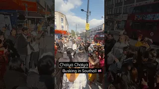 When you sing Bollywood song on the streets of UK 🇬🇧