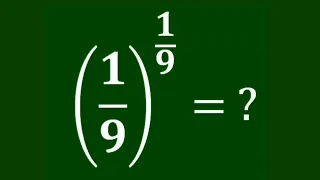 Nice Math Olympiad Simplification Problem | Fraction Exponents | You Should NOT use Calculators