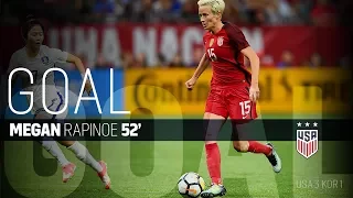 WNT vs. Korea Republic: Megan Rapinoe Goal - Oct. 19, 2017