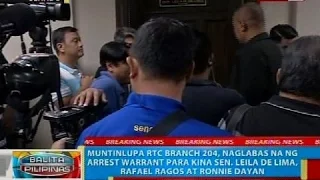 Panayam kay Sen. Koko Pimentel kaugnay ng paglalabas ng warrant of arrest para kay Sen. de Lima