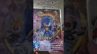 Sonic Prime DVD Unboxing #sonicthehedgehog #SonicPrime #Netflix #Shorts @SonictheHedgehog