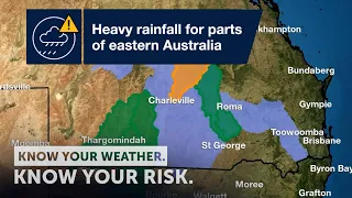 Severe Weather Update: heavy rainfall for parts of eastern Australia, 17 March 2021