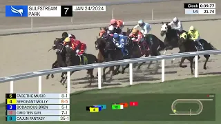 Gulfstream Park Carrera 7 - 24 de Enero 2024